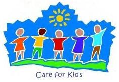 cartoon children with text "Care for Kids"